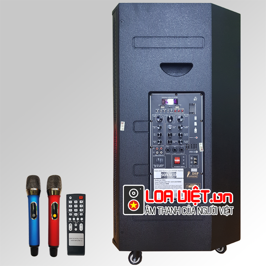Loa kéo di động Sonaco SA-186A - Bass 50cm- Cực khủng